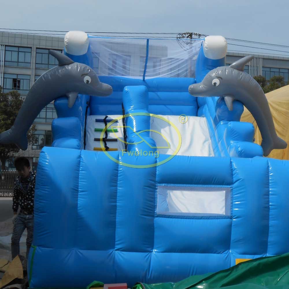 Inflatable Glass Slide FU-GS09