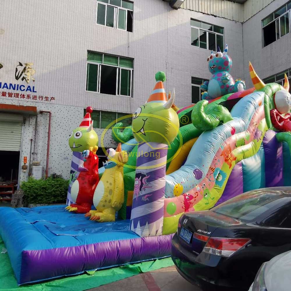 Inflatable  Glass Slide FU-GS17