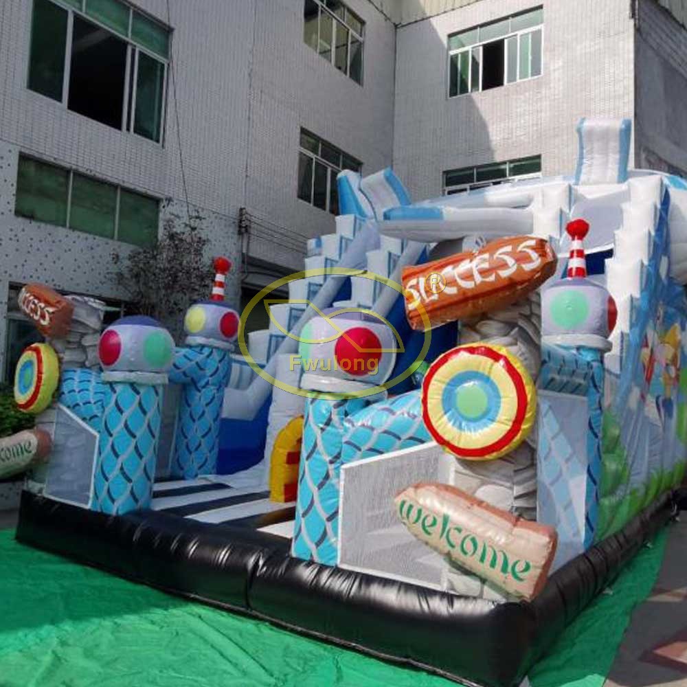 Inflatable Glass Slide FU-GS27