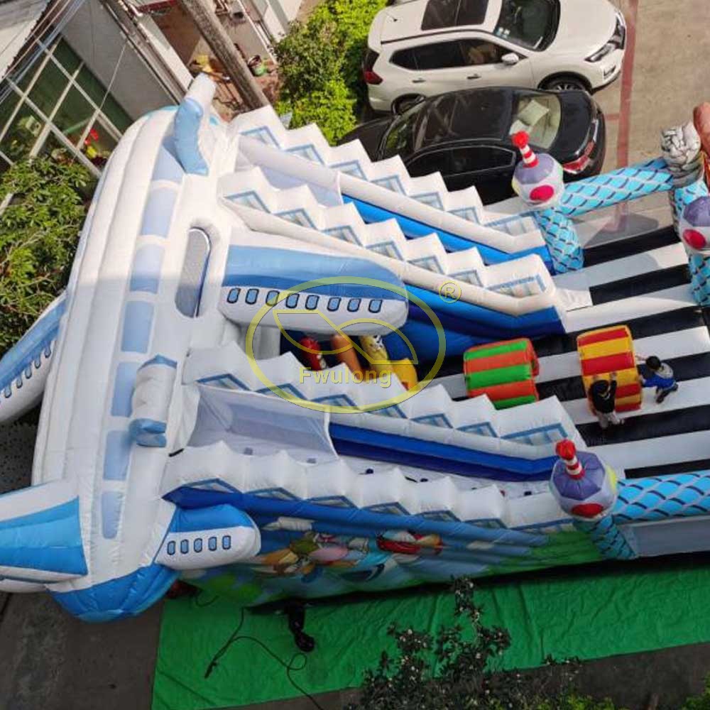 Inflatable Glass Slide FU-GS27