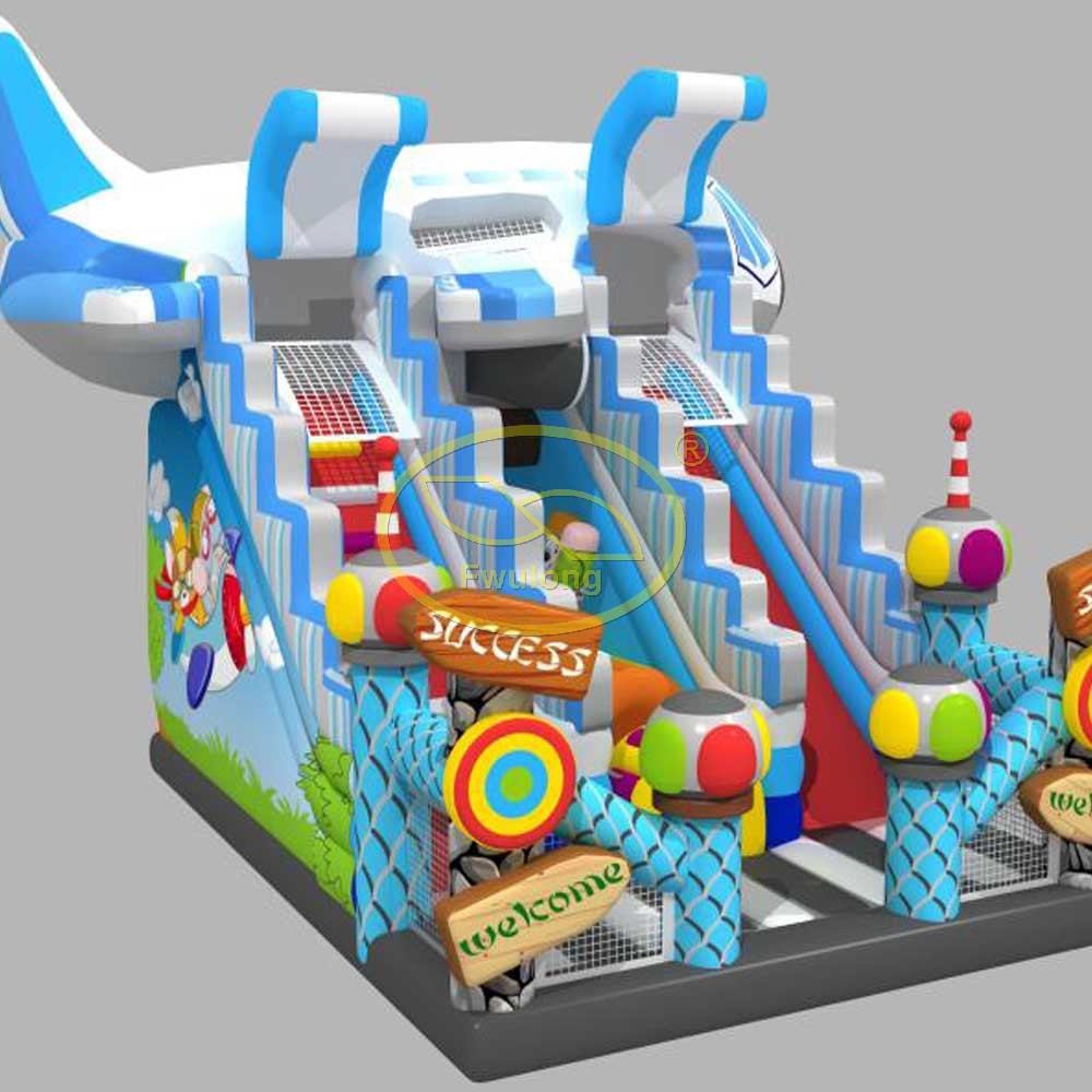 Inflatable Glass Slide FU-GS27