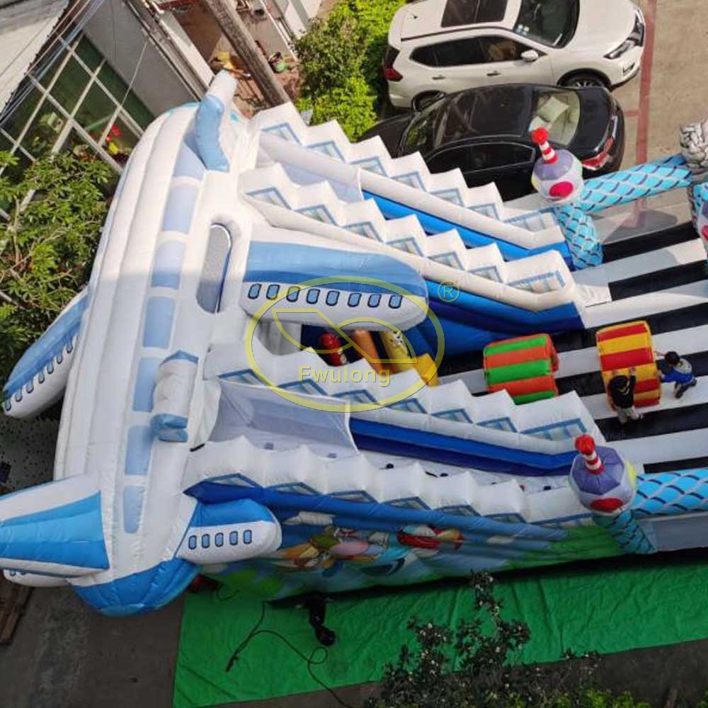 Inflatable Glass Slide FU-GS27