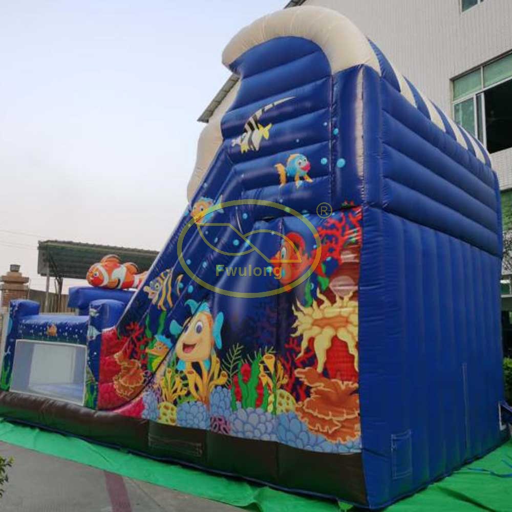 Inflatable Glass Slide FU-GS28