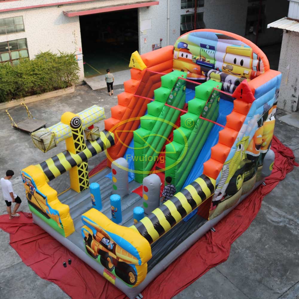 Inflatable Glass Slide FU-GS28