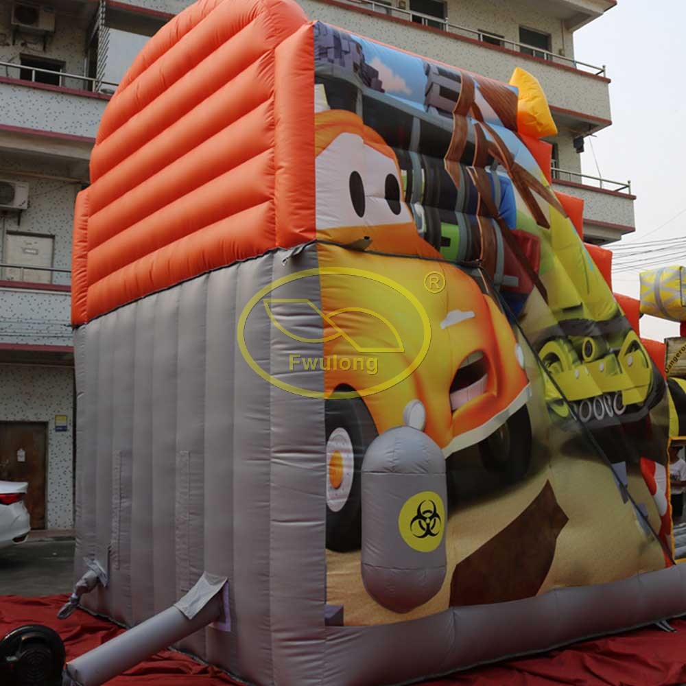 Inflatable Glass Slide FU-GS28