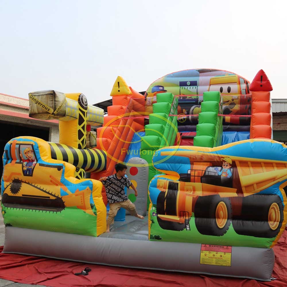 Inflatable Glass Slide FU-GS28