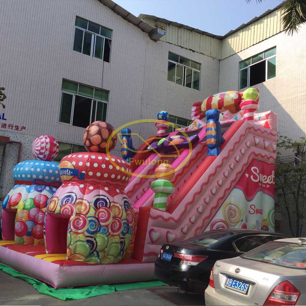 Inflatable Glass Slide FU-GS36