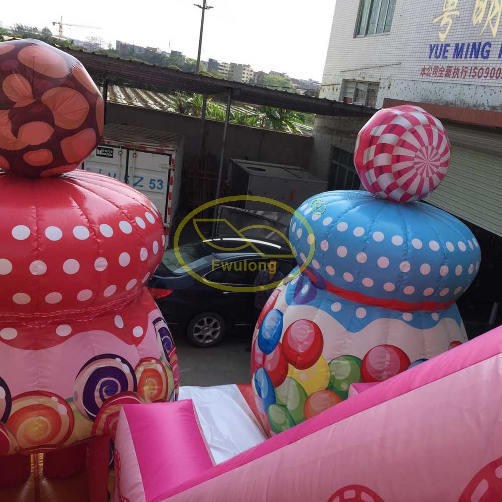 Inflatable Glass Slide FU-GS36