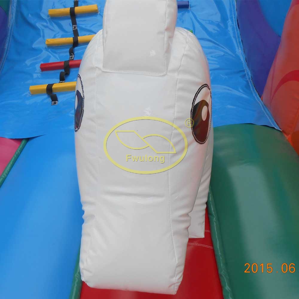 Inflatable Glass Slide FU-GS52