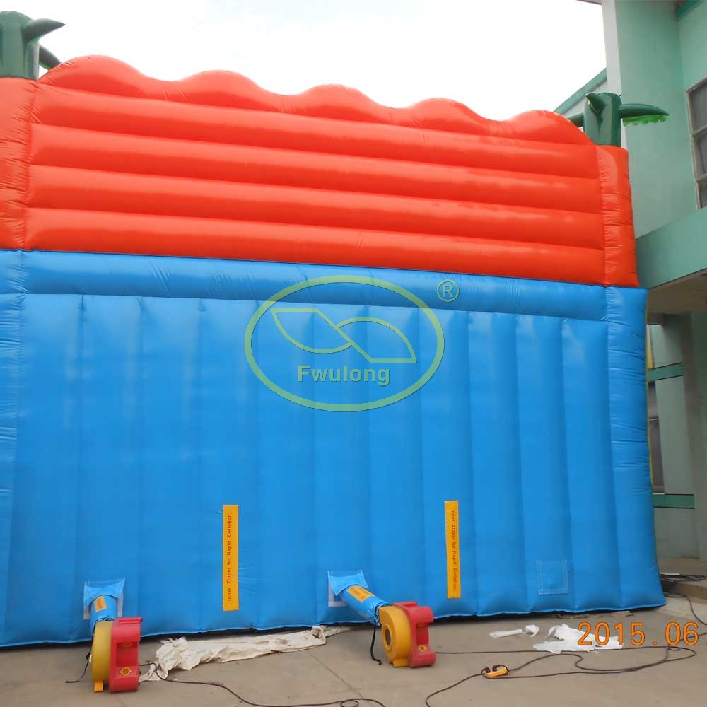 Inflatable Glass Slide FU-GS52