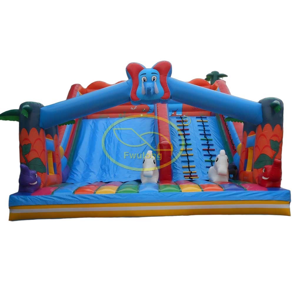 Inflatable Glass Slide FU-GS52