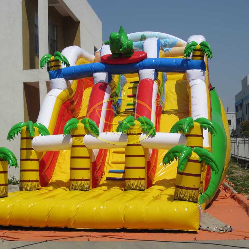 Inflatable Glass Slide FU-GS53