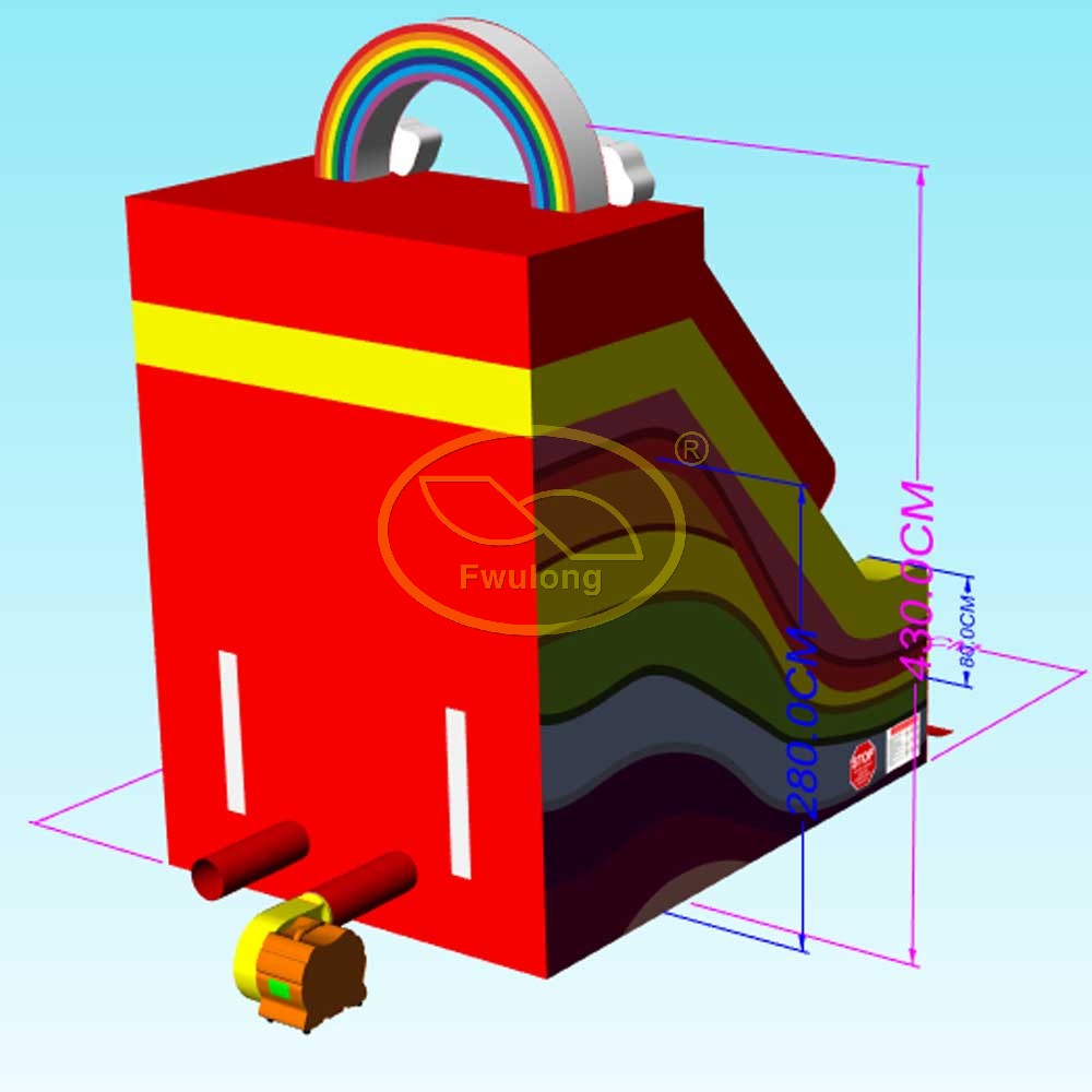 Inflatable Water Slide FU-WS70