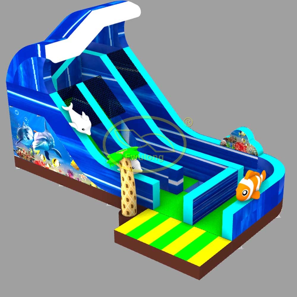 Inflatable Water Slide FU-WS74