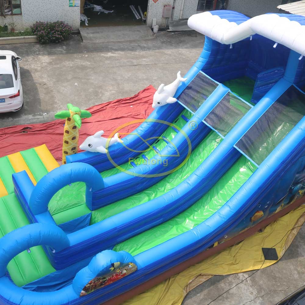 Inflatable Water Slide FU-WS74