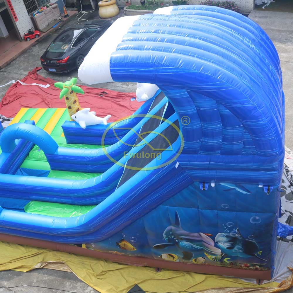 Inflatable Water Slide FU-WS74