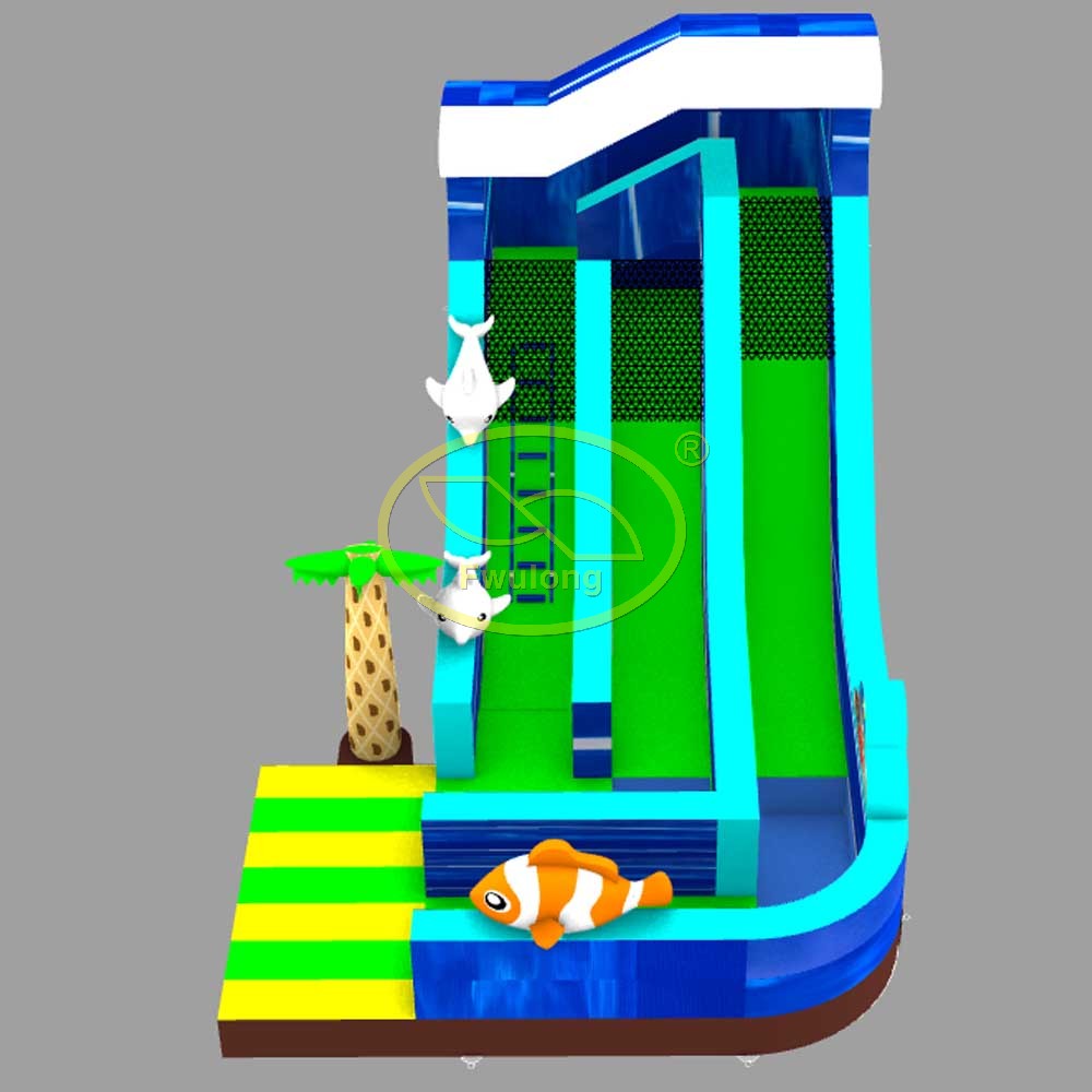 Inflatable Water Slide FU-WS74