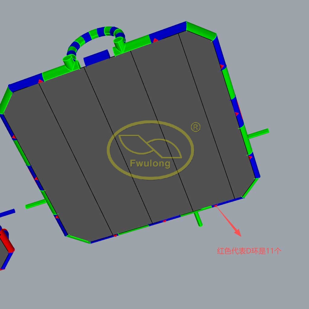 Inflatable Bumper Car Fence