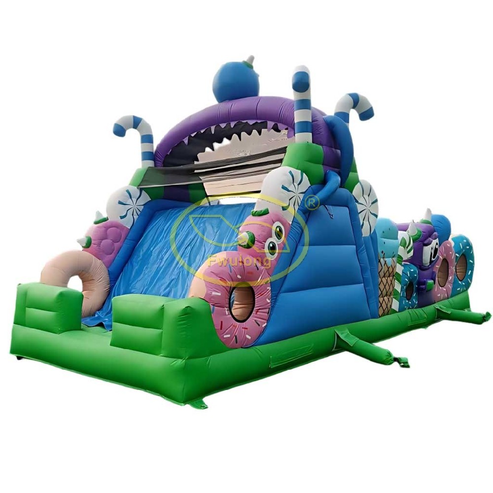 Inflatable Grass Slide FU-GS91