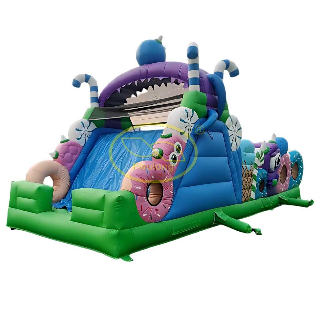 Inflatable Grass Slide FU-GS91