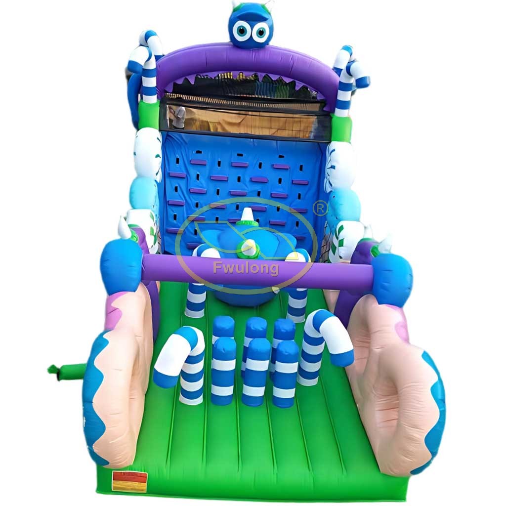 Inflatable Grass Slide FU-GS91