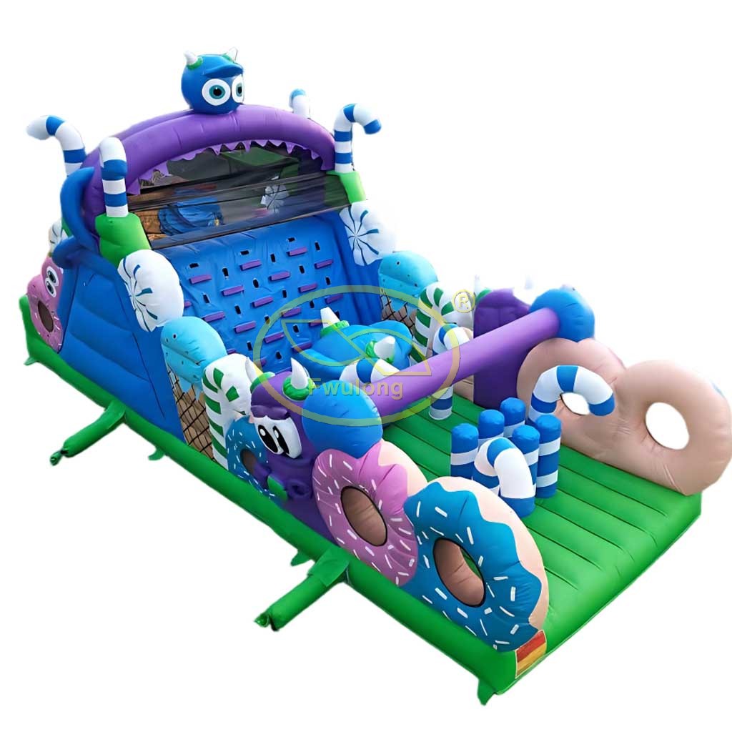 Inflatable Grass Slide FU-GS91