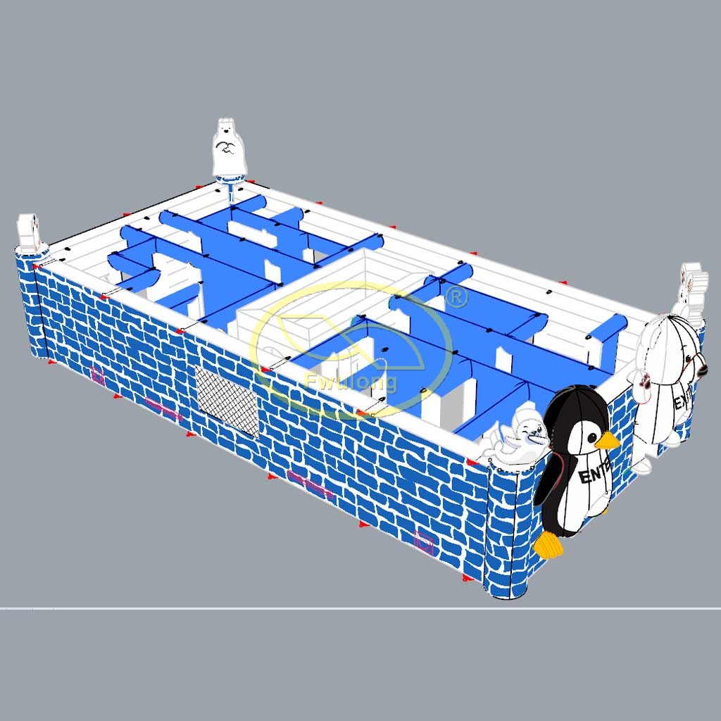 Inflatable Maze