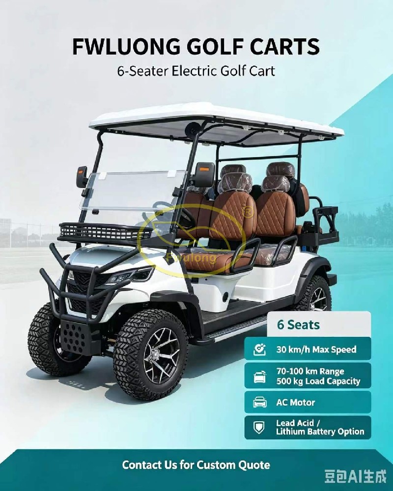 Electric Golf Cart-6 seats