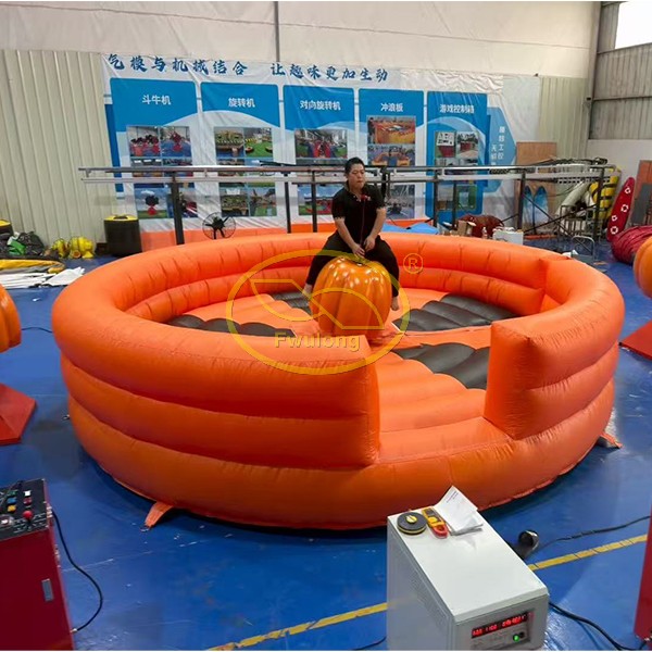 Inflatable Mechanical Pumpkin Rider